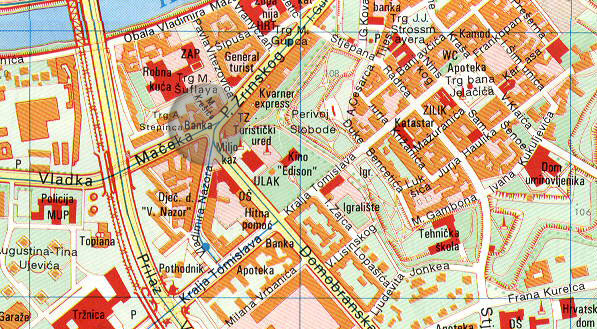 karlovac karta grada uredski prostor (PRODANO!) karlovac karta grada